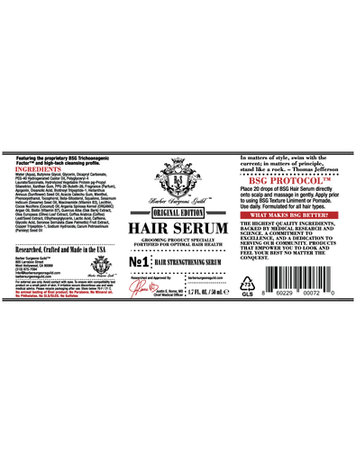 HCO1 Hair Serum (In Store)